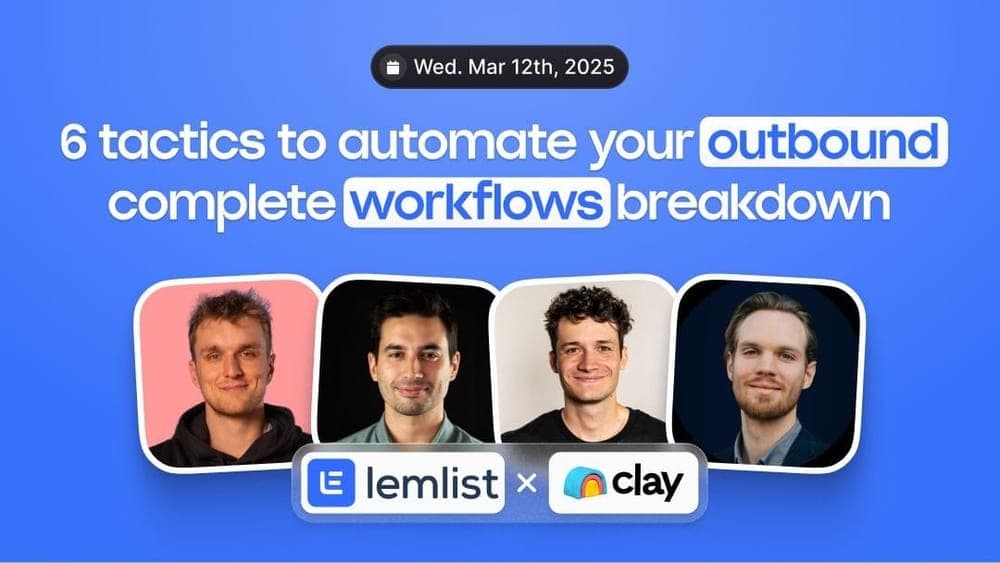 Clay X Lemlist x TC9